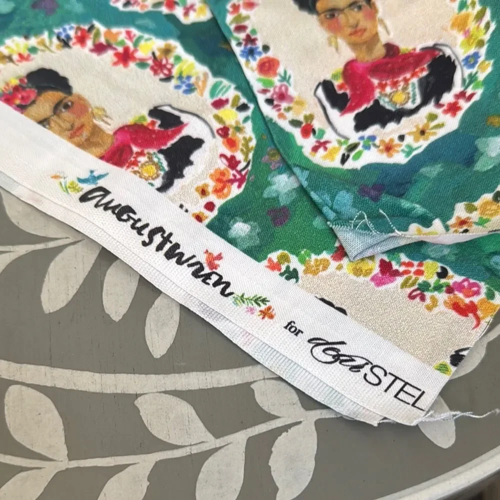 Frida Kahlo Print Quilting Cotton Fabric